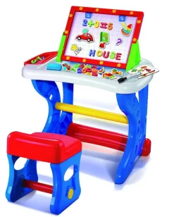 Outlet Bureau école + tableau magnetique Dessiner Et Écrire|Apprendre En Jouant
