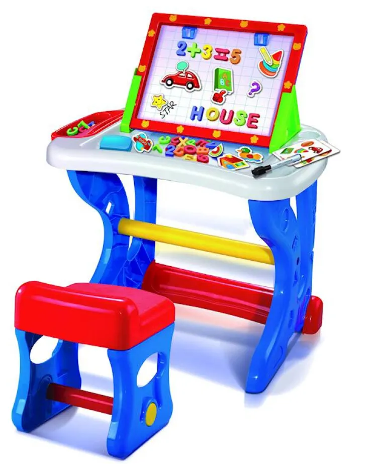 Outlet Bureau école + tableau magnetique Dessiner Et Écrire|Apprendre En Jouant
