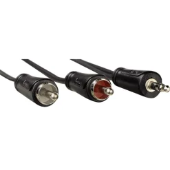 Outlet Cable audio 3,5 jack - 2 cinch stereo 1,5 m 1 star Audio