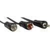 Online Cable audio 3,5 mm jack -2 cinch stereo 0,75 m 1 star Audio