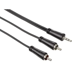 Online Cable audio jack 3,5 mm - 2 cinch 3,0 m 1 star Audio