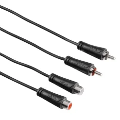 Outlet Cable d'extension 2 cinch - 2 cinch 1,5 m 1 star Audio