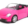Online Cabrio rose avec son et lumière Poupées Et Peluches|Véhicules