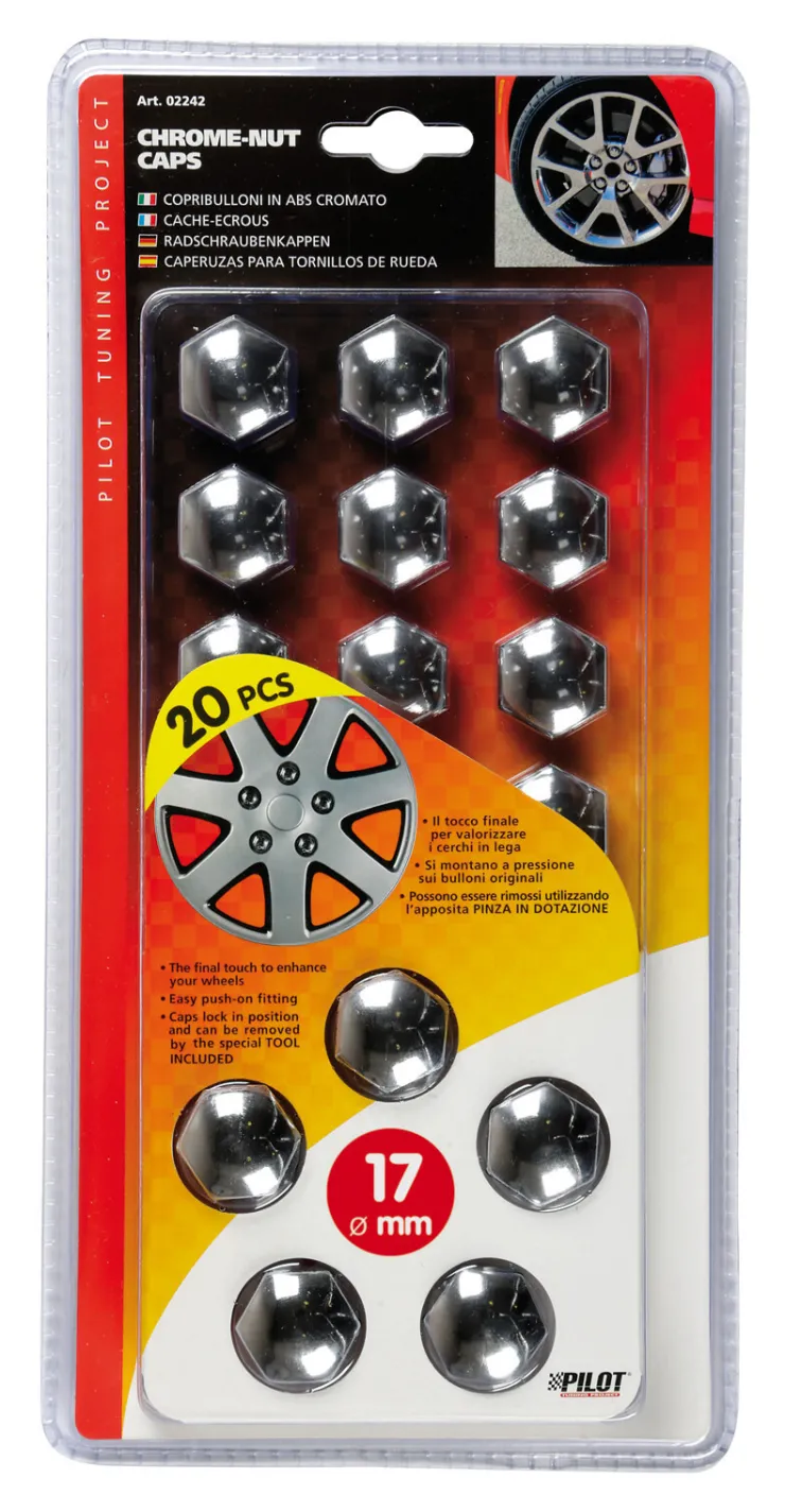Best Cache Ecrous ABS x20 17mm Accessoires Voiture