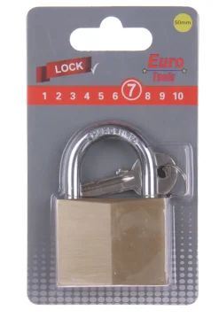 Clearance Cadenas 50 mm + 2 clés Accessoires Vélo
