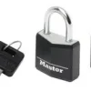 Outlet Cadenas 20 mm diamètre 3 mm 3 pins noir Serrures