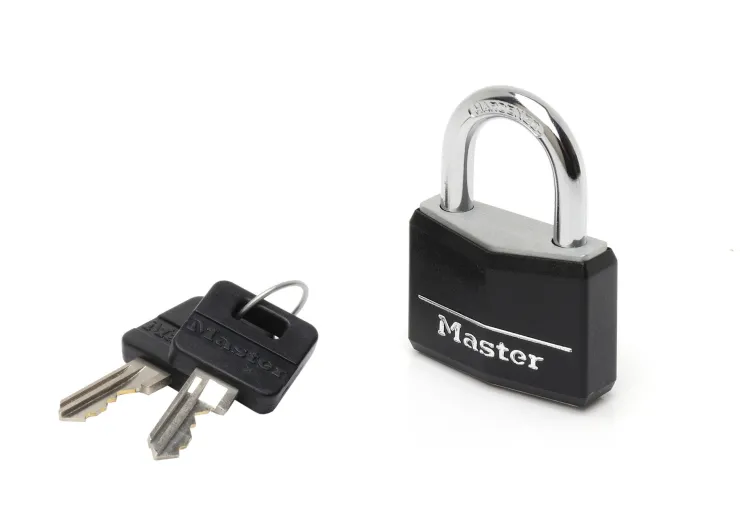Outlet Cadenas 40 mm diamètre 6 mm 4 pins noir Serrures