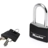 Discount Cadenas 40 mm diamètre 6 mm 4 pins noir Serrures