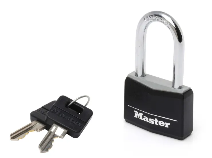 Discount Cadenas 40 mm diamètre 6 mm 4 pins noir Serrures