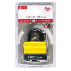 Cadenas 40 mm jaun + 2 clés Serrures