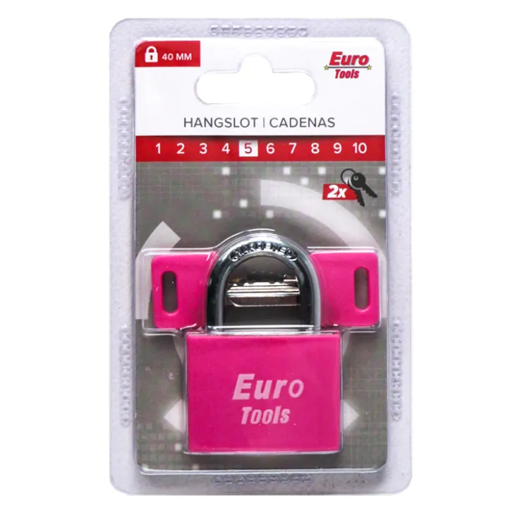 New Candenas 40 mm rose + 2 clés Serrures