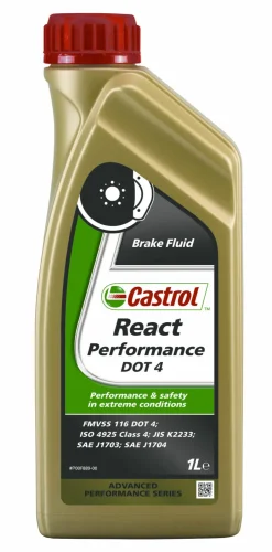Hot Castrol DOT4 React Performance 1 l Maintenance Technique Voiture