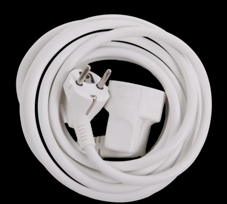 Online Câble de rallonge 5 m blanc 3 x 1,5 mm 16 A Rallonges Et Adaptateurs