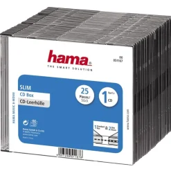 Hot Cd slim box 25-pack couleur Cd