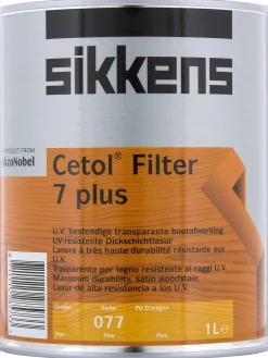 Discount Cetol filtre 7 plus nr 77 1 L Lasure, Huile & Vernis|Teintures, Huile Et Vernis