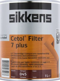 Best Cetol filtre 7 plus nr 45 1 L Lasure, Huile & Vernis|Teintures, Huile Et Vernis