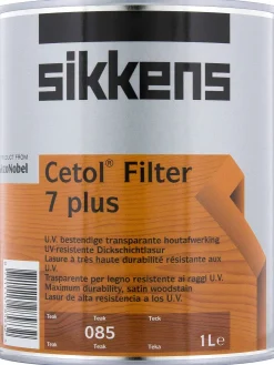 Sale Cetol filtre 7 plus nr 85 1 L Peinture Mur Et Plafond|Lasure, Huile & Vernis