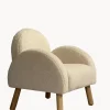 New Chaise pour enfants Lhasa cream Tables Et Chaises|Sièges