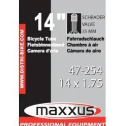 New Chambre à air 14 x 1.75 A/V ( 47 - 254 / Schrader ) Accessoires Vélo