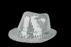 Outlet Chapeau de fête, argent Chapeaux Et Perruques|Accessoires De Fête