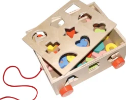 Hot Chariot de tri avec blocs Jouets En Bois|Jouets En Bois