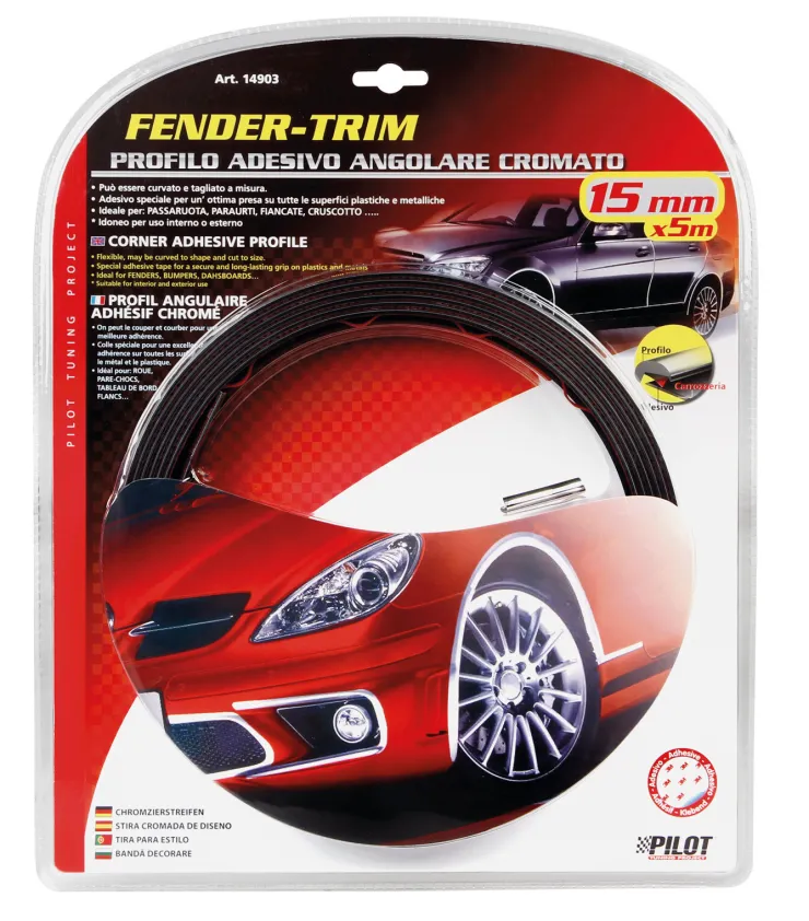 Online Chrome Fender 15mm 5m Accessoires