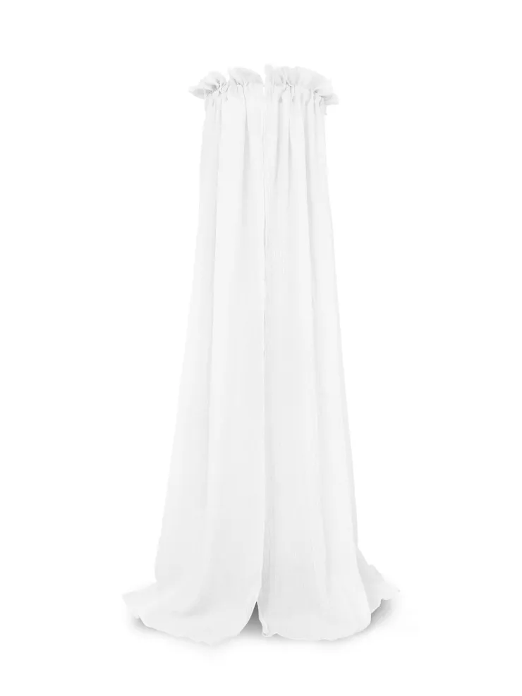 Best Ciel de Lit Blanc Vintage 155 cm Linge De Lit