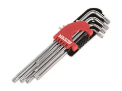 Sale Clé six pans hand long 9 pièces torx Clés