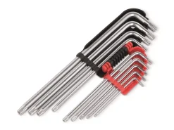 Sale Clé six pans hand long 9 pièces torx Clés