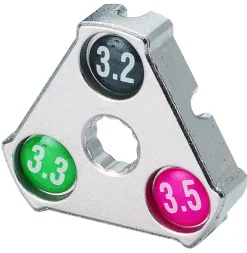 Hot Clef douille chrome 3,2/3,3/3,5 mm Accessoires Vélo|Entretien Des Vélos