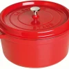 Hot Cocotte ronde cérise 28 cm Casseroles Et Poêles