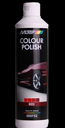 Outlet Colour polish red 500 ml Nettoyage Extérieur|Nettoyage De La Carrosserie