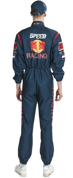 Hot Combinaison de course Car Racer - Bleu - Taille 52 Déguisements Adultes