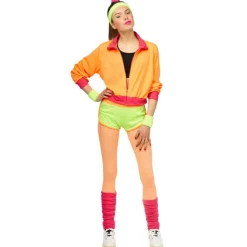 Online Combinaison Fit Girl Fluo - Taille 40 Déguisements Adultes