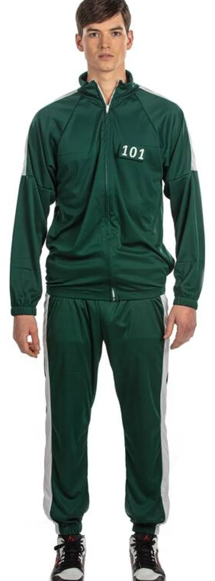Online Combinaison Joueur Squid Game - Vert - Taille 40 Déguisements Adultes