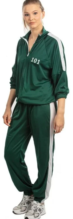 Outlet Combinaison Joueur Squid Game - Vert - Taille 54 Déguisements Adultes