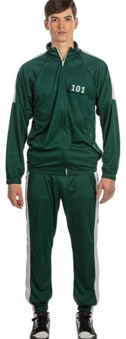 Outlet Combinaison Joueur Squid Game - Vert - Taille 58 Déguisements Adultes