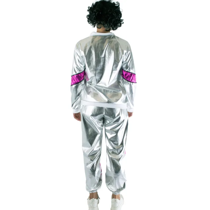 Outlet Combinaison Scarlet Sportif Femme - Argent/Violet - Taille 36/38 Déguisements Adultes