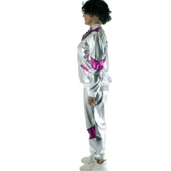 Outlet Combinaison Scarlet Sportif Femme - Argent/Violet - Taille 36/38 Déguisements Adultes