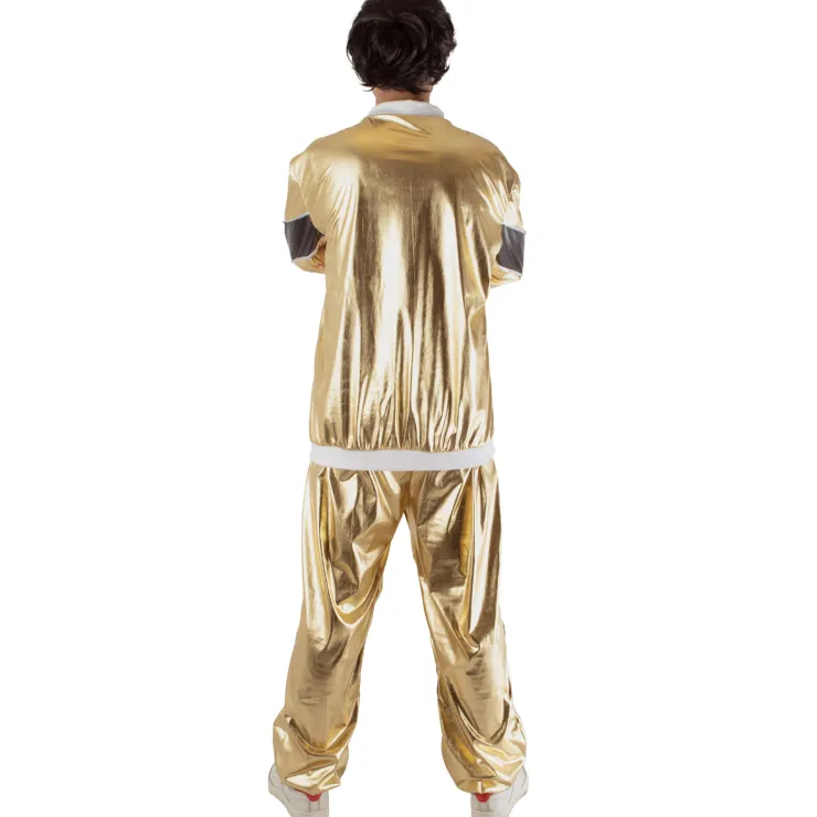 Online Combinaison Simon Sportif Homme - Or/Noir - Taille 52/54 Déguisements Adultes