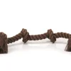 Clearance Corde coton 4 noeuds brun 360 g Jouets