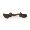 Hot Corde coton 2 noeuds brun 125 g Jouets