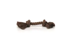 Hot Corde coton 2 noeuds brun 125 g Jouets