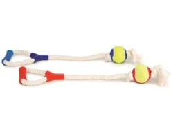 Discount Corde en coton balle de tennis 60 cm Jouets