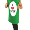 Costume adulte bouteille de bière - mousse - taille unique Déguisements Adultes