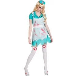 Clearance Costume adulte infirmière sanglante 36/38 Déguisements