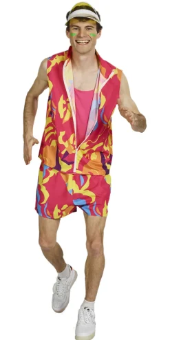 Best Costume fluo Beach Boy - Maat 50 Déguisements Adultes