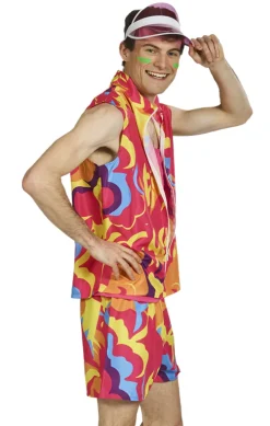 Best Costume fluo Beach Boy - Maat 50 Déguisements Adultes