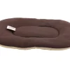 Online Coussin beige / brun 70 x 50 x 8 cm Dormir Confortablement