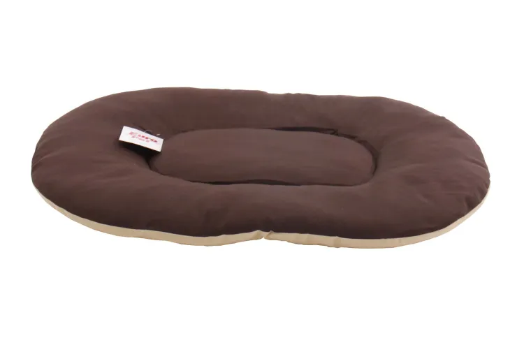 Online Coussin beige / brun 70 x 50 x 8 cm Dormir Confortablement